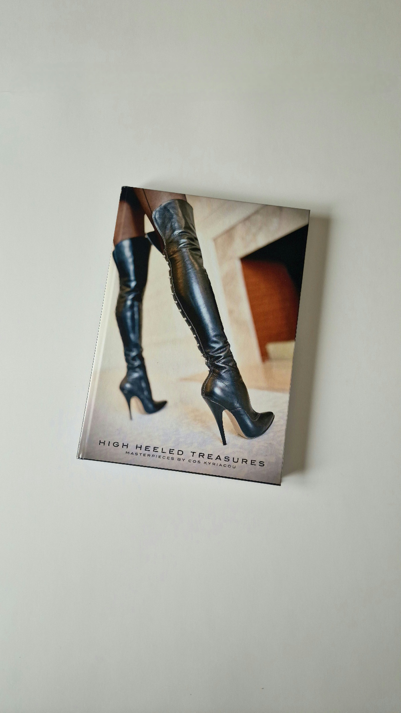The finished High Heeled Treasures book cover